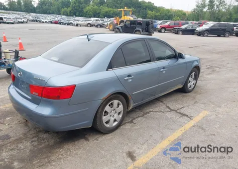 2009 Hyundai Sonata Gls z USA, uszkodzony, nr VIN 5NPET46C09H439964